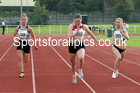 Women and Girls 100 metres, 2021 North Eastern Track and Field Champs., Middesbrough. Photo: David T. Hewitson/Sports for All Pics
